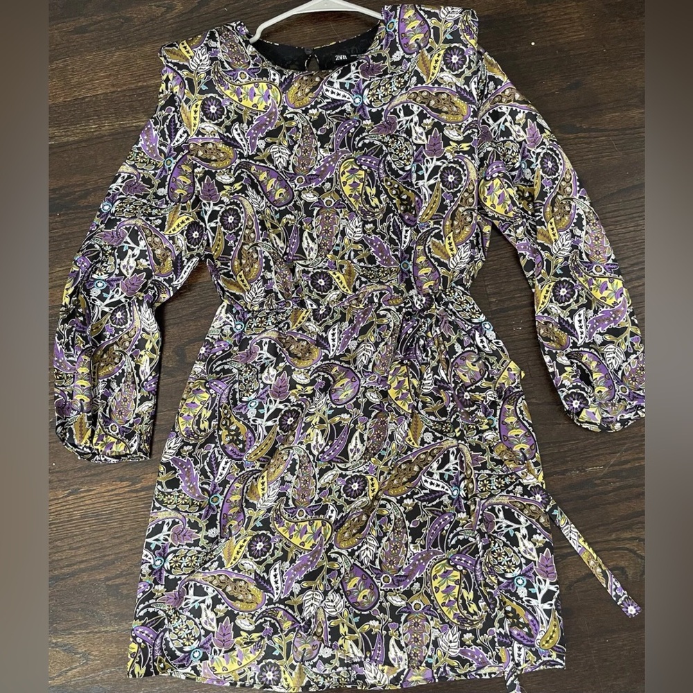 Zara Multicolor Mini Dress